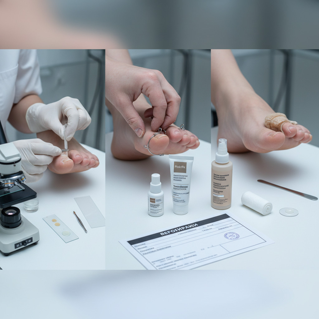  Грибковые инфекции, вросшие ногти и деформации ногтевых пластин