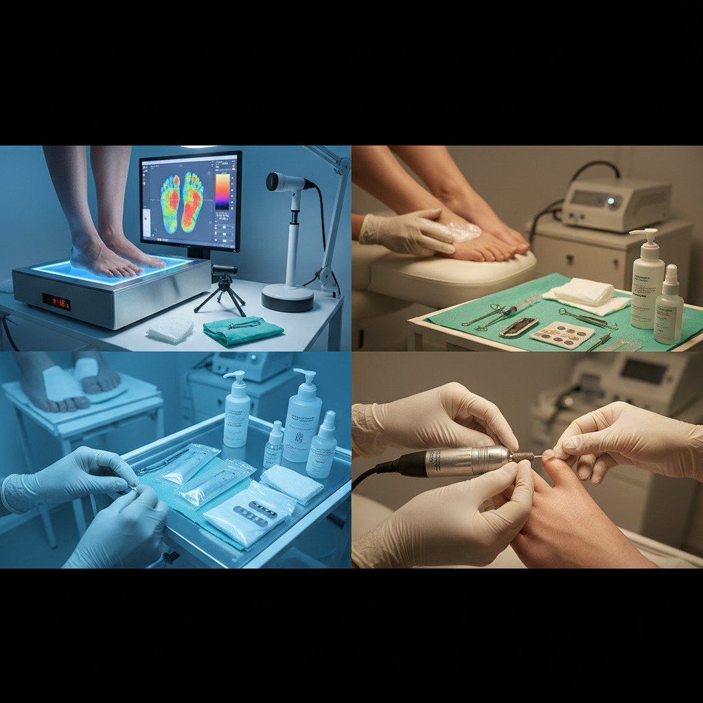 Полный перечень услуг подолога в московских центрах