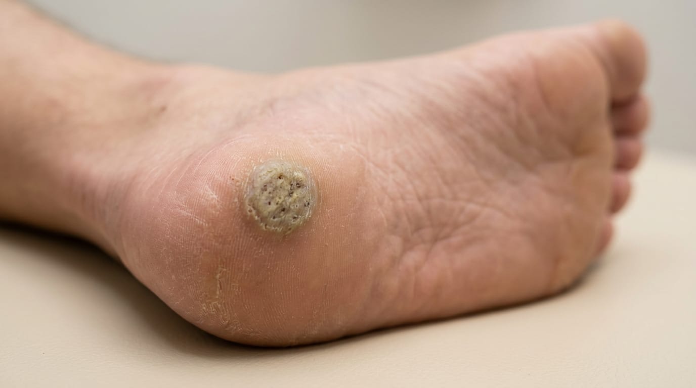 Что такое подошвенные бородавки и почему они возникают