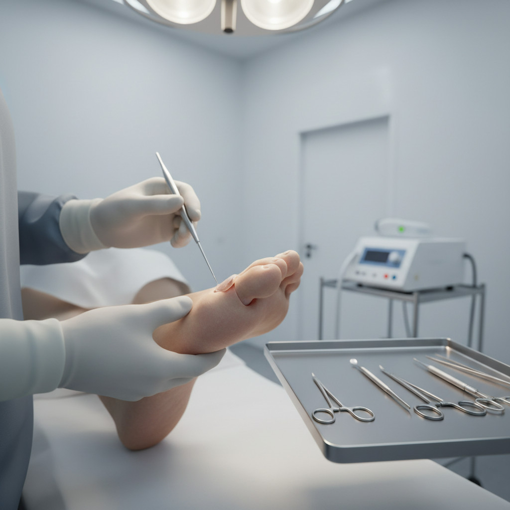 Что представляет собой онихэктомия и когда она необходима