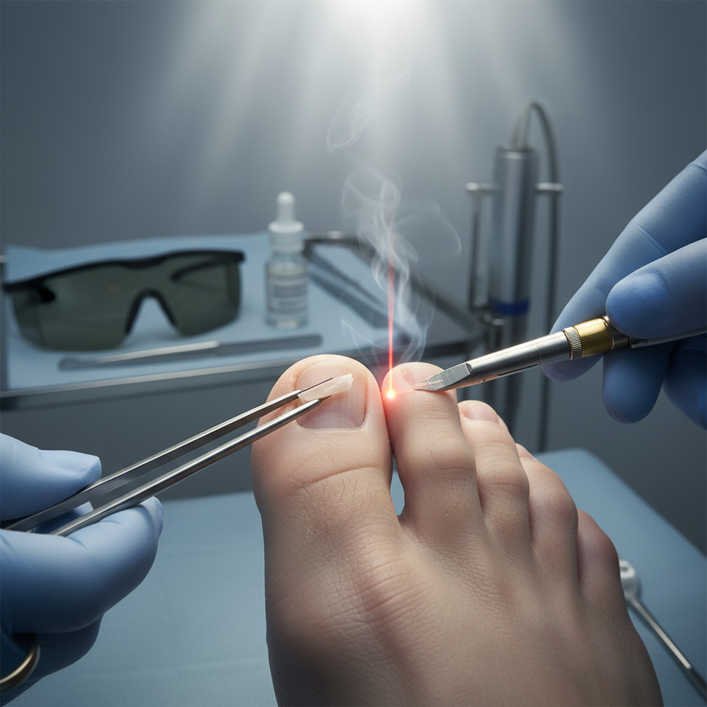  Лазерная краевая резекция с выпариванием ростковой зоны