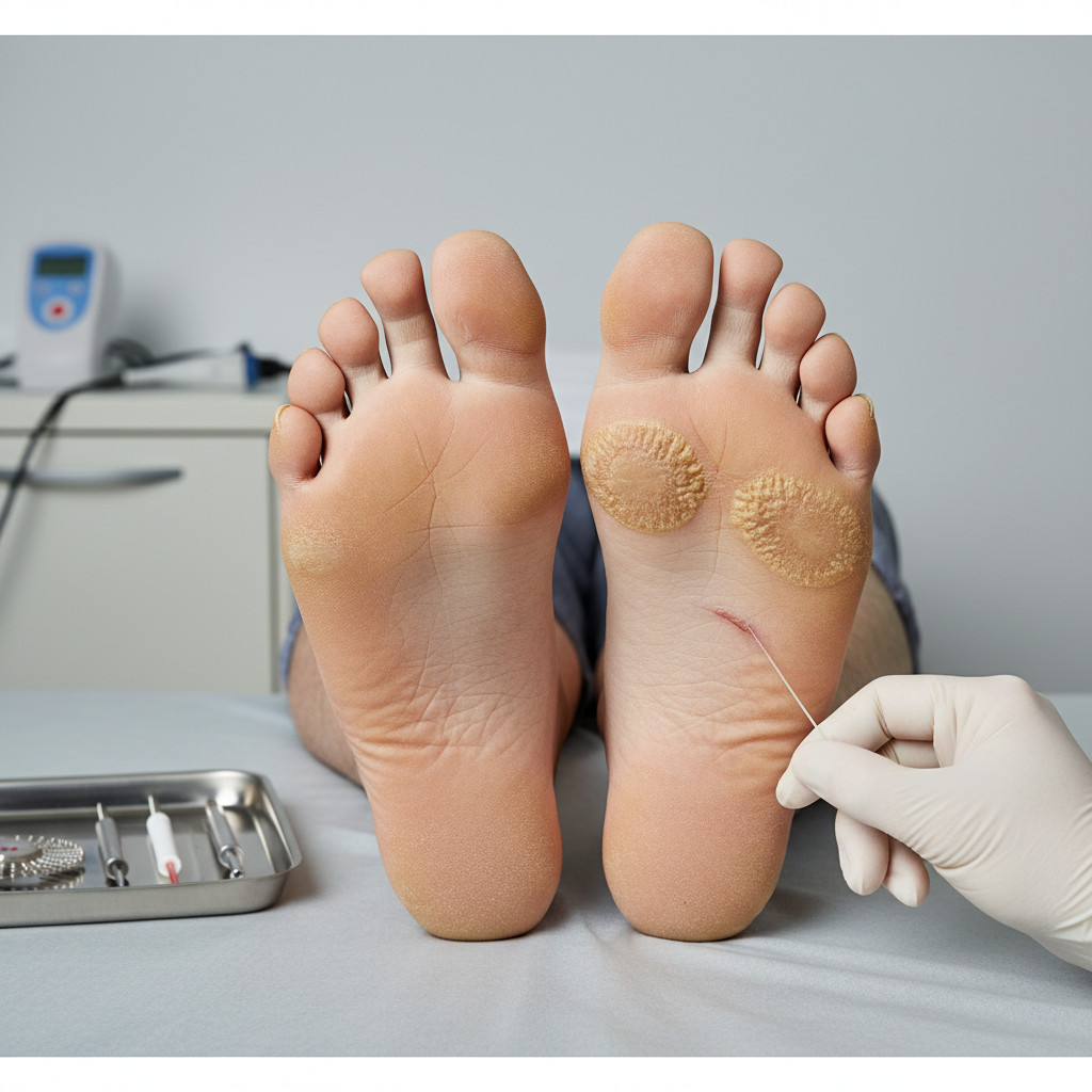 Как выглядят ранние признаки диабетических ран