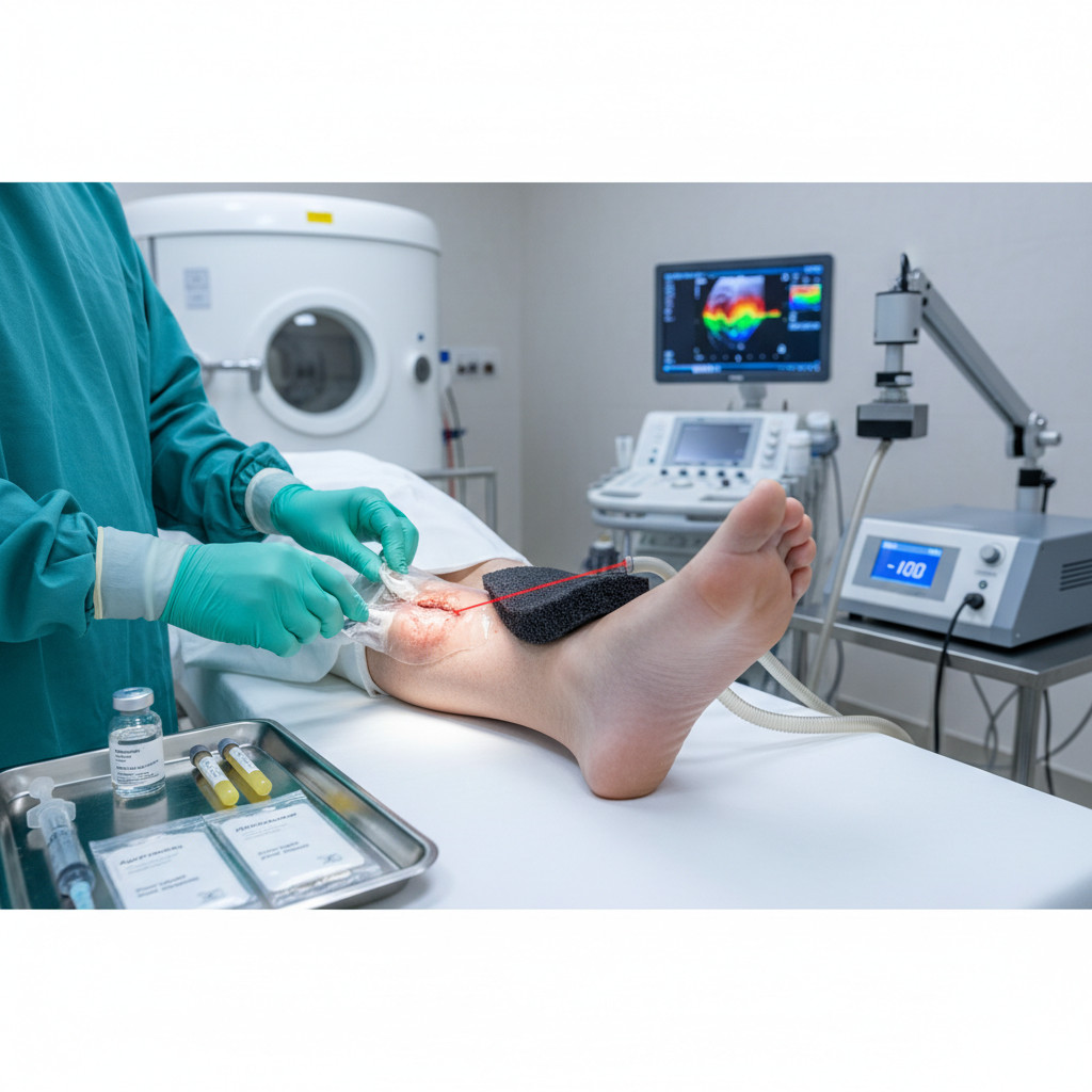 Современные методы лечения диабетических язв