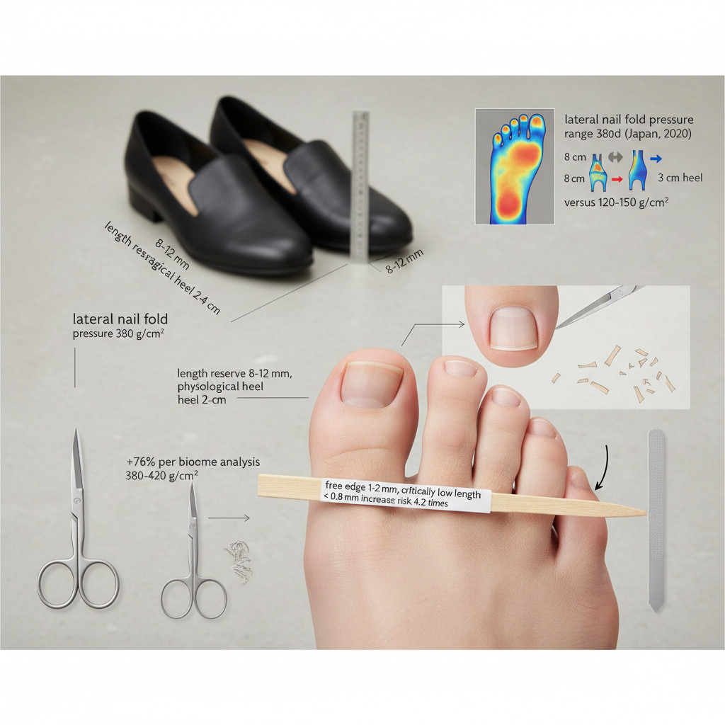 Профилактика врастания: правильная стрижка ногтей и выбор обуви