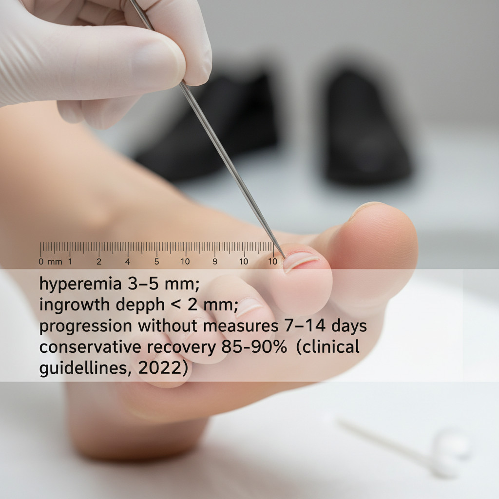 Стадия I (легкая): покраснение и дискомфорт без инфекции