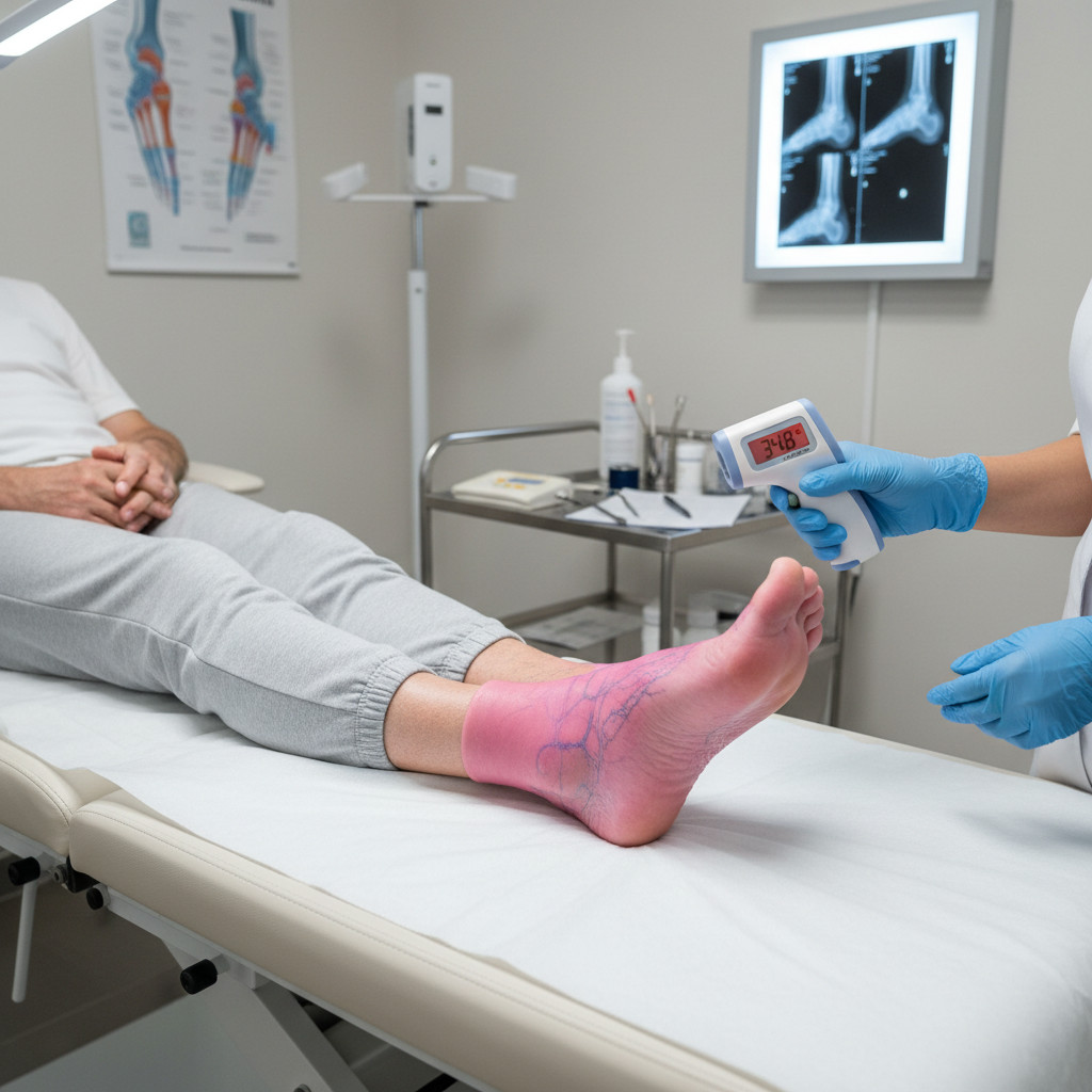 По каким клиническим признакам распознать острую стадию остеоартропатии