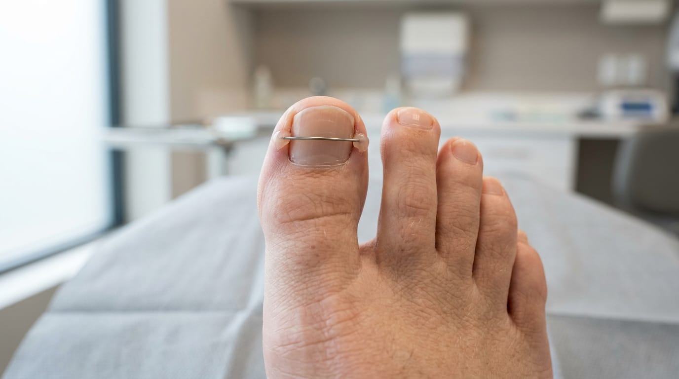 Photo: podologiya.clinic Что такое скоба на ноготь и в каких случаях она применяется