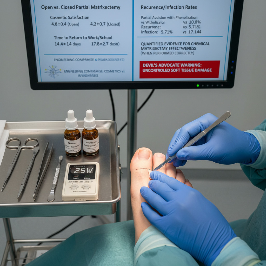  Краевая резекция при вросшем ногте