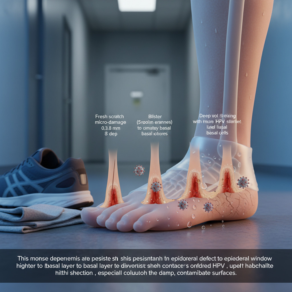  Какую роль играют царапины, потертости и трещины на стопах