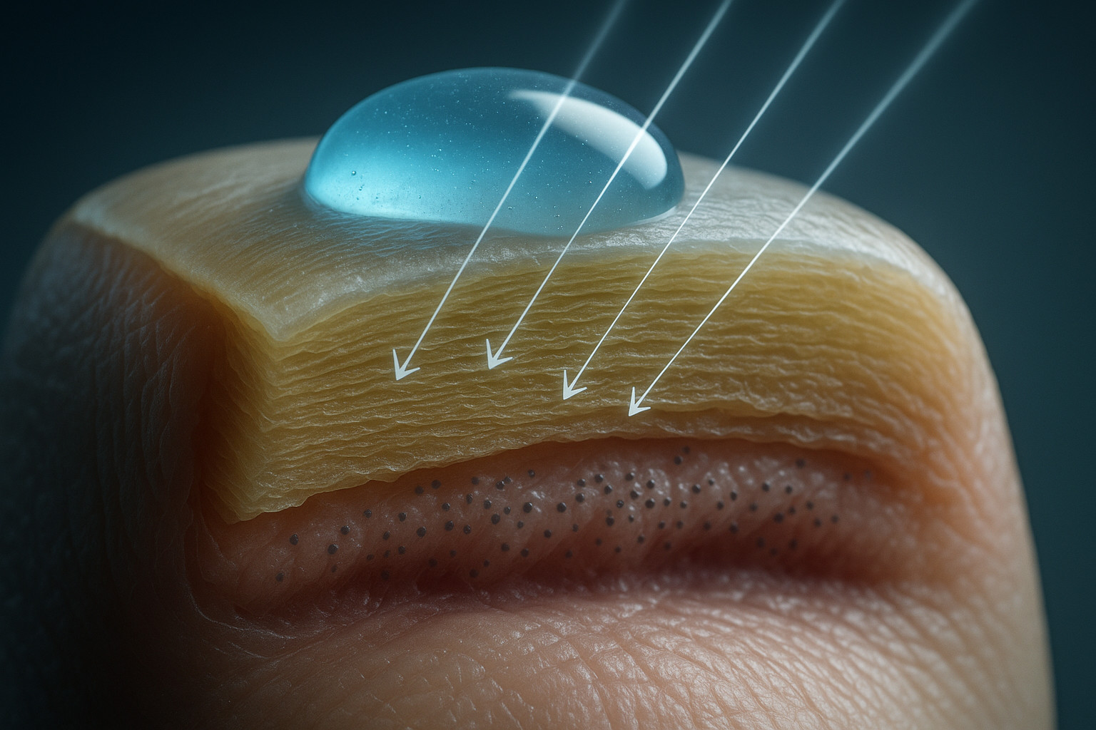  Почему местные противогрибковые препараты не работают без механической обработки