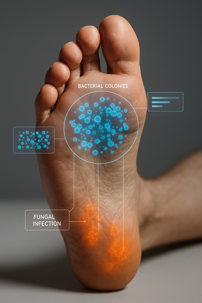 Что вызывает запах ног: бактерии или грибок