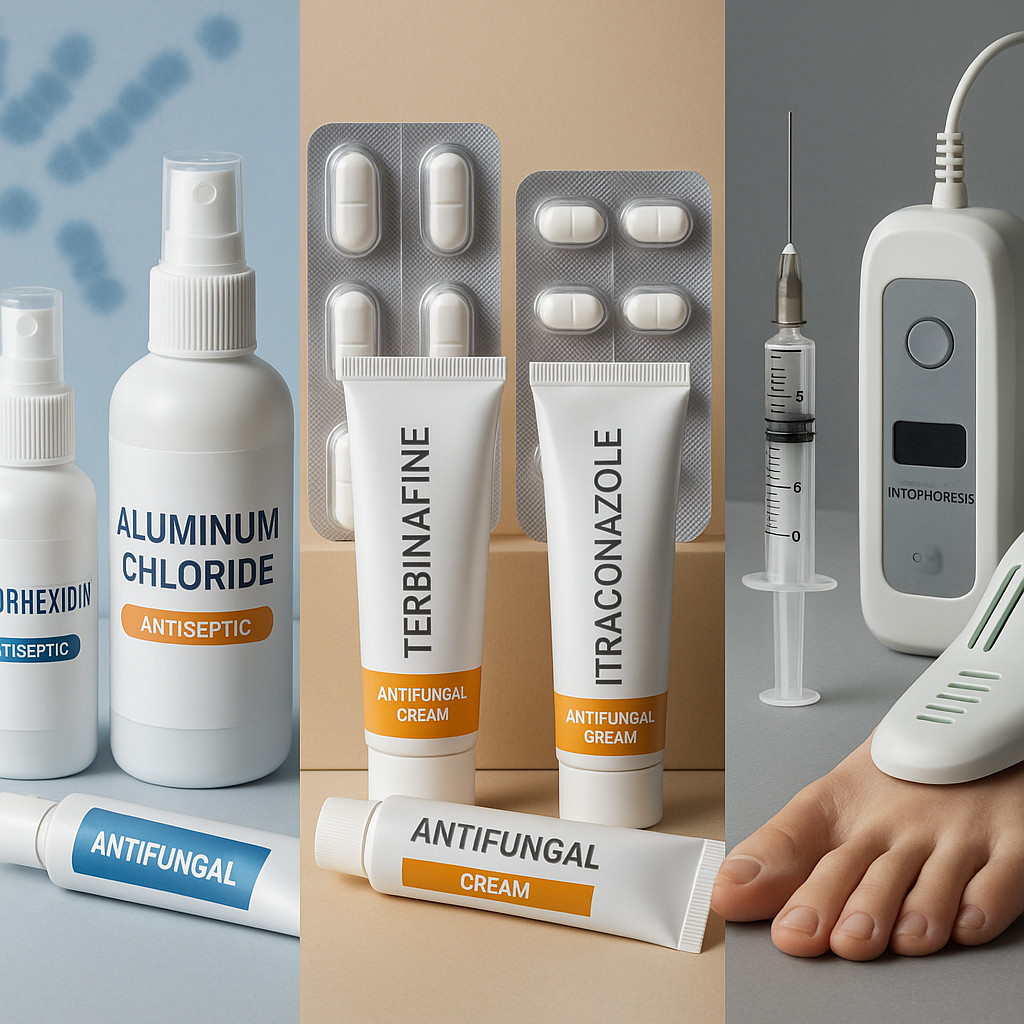 Лечение запаха ног в зависимости от причины