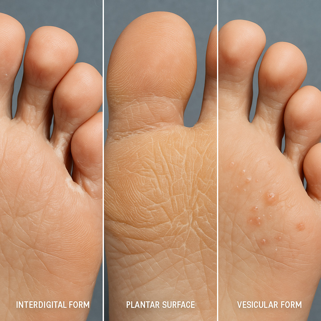 Специфические признаки микоза стоп