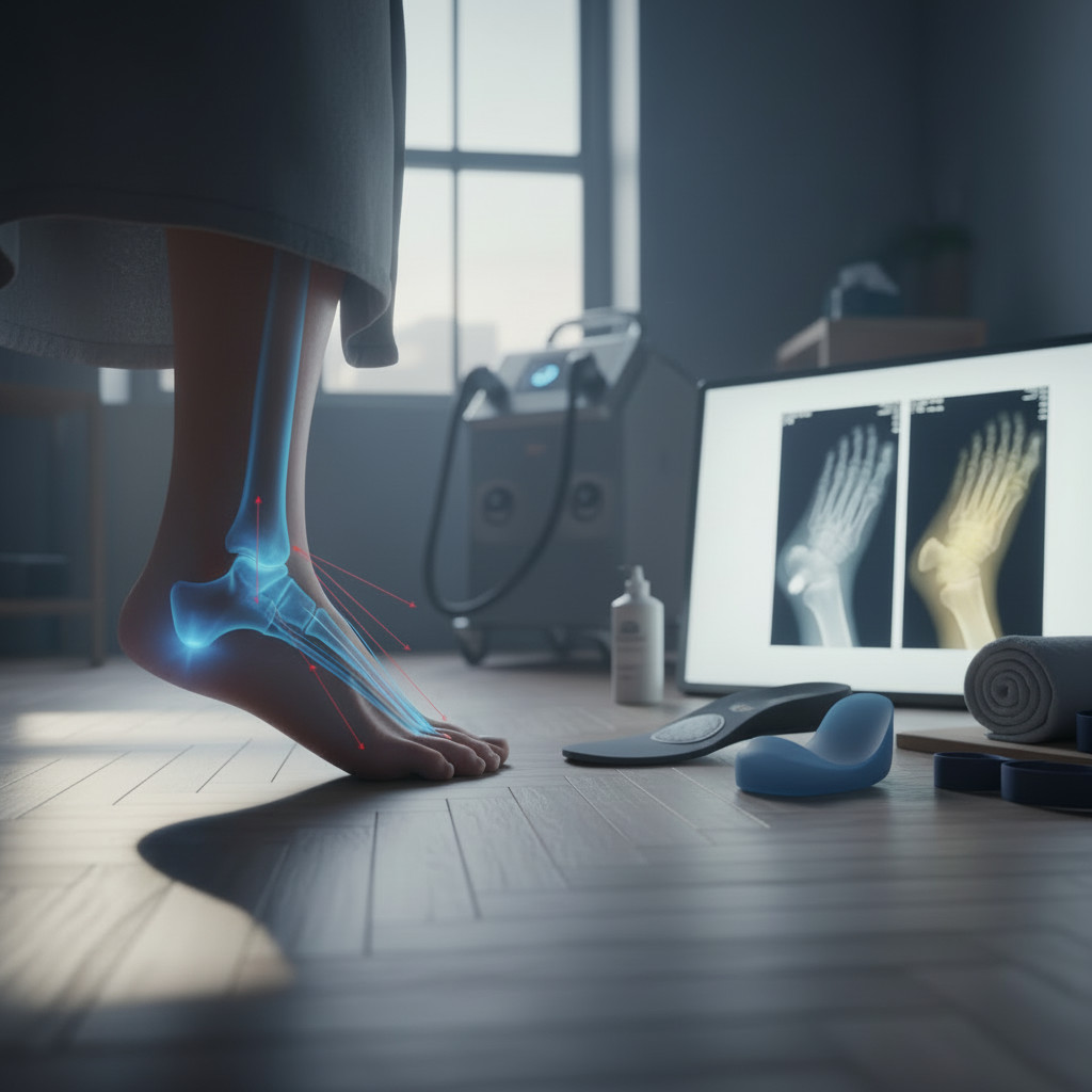 Пяточная шпора и подошвенный фасциит: что скрывается под болью